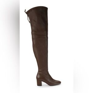 Stuart Weitzman Dark Brown Over-the-Knee Boots
